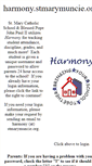 Mobile Screenshot of harmony.stmarymuncie.org